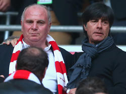 Joachim Löw (r.) stand bei der Trainersuche von Uli Hoeneß nicht zur Debatte