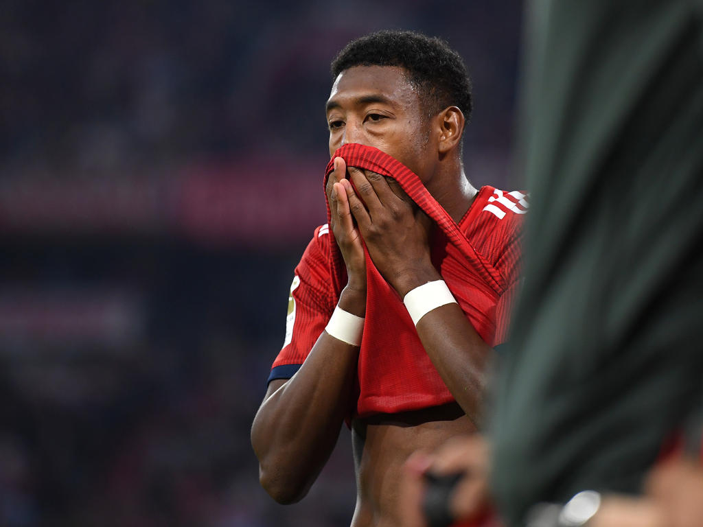 David Alaba hinkt bei den Bayern den Erwartungen hinterher. © Getty Images/Bongarts/Matthias Hangst