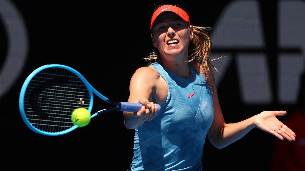 Sharapova deklassierte ihre Gegnerin Sharapova deklassierte ihre Gegnerin