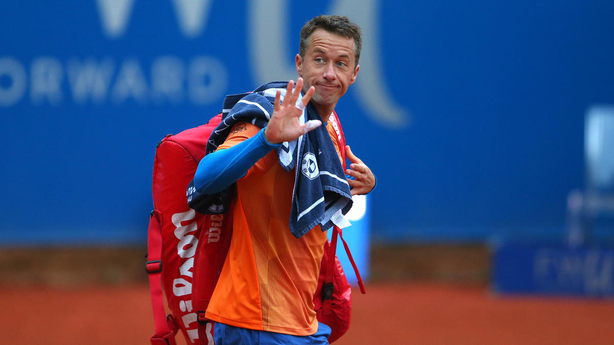 Philipp Kohlschreiber musste sich dem topgesetzten Novak Djokovic geschlagen geben Philipp Kohlschreiber musste sich dem topgesetzten Novak Djokovic geschlagen geben