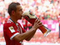 Prost! Philipp Lahm freut sich auf die Zeit nach der Karriere