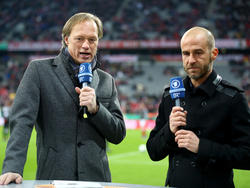 Mehmet Scholl (r.) und die "ARD" gehen getrennte Wege