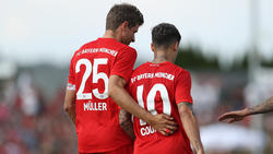 Thomas Müller kam für Philippe Coutinho ins Spiel und legte zwei Bayern-Treffer vor