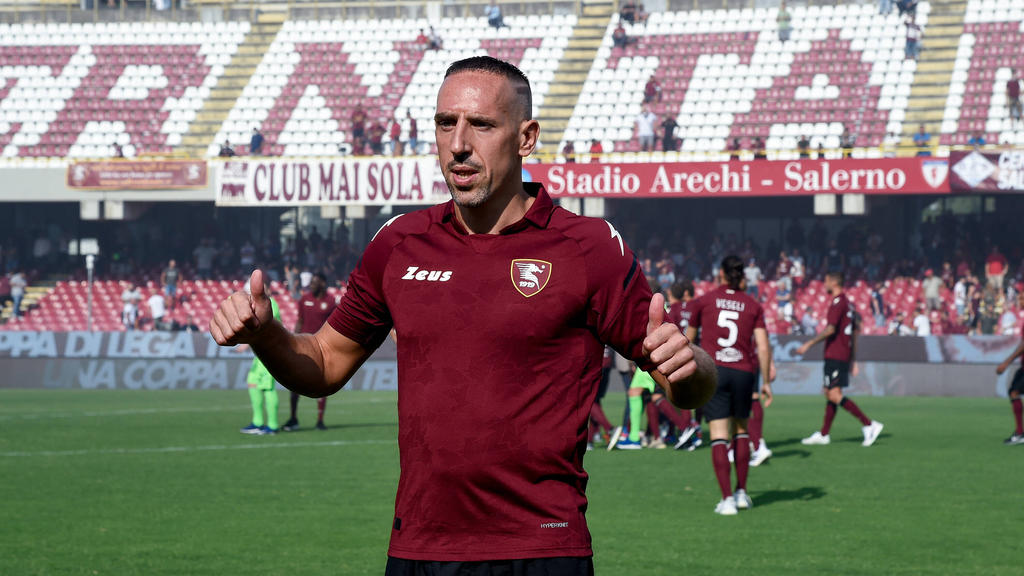 Franck Ribéry ist zu US Salernitana gewechselt