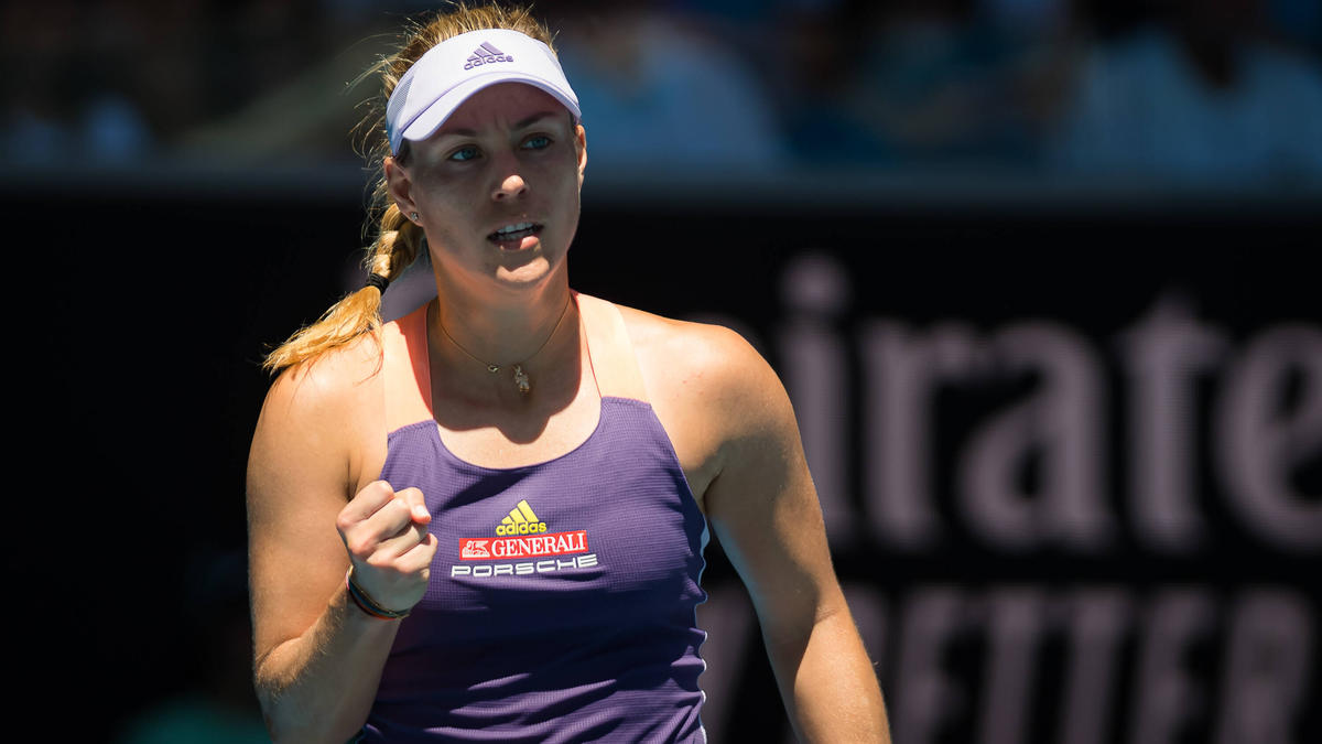 Angelique Kerber siegte gegen Camila Giorgi Angelique Kerber siegte gegen Camila Giorgi