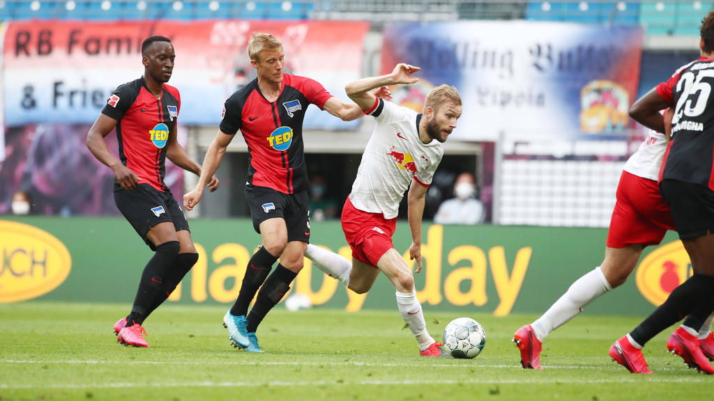 Hertha BSC lieferte RB Leipzig einen intensiven Kampf