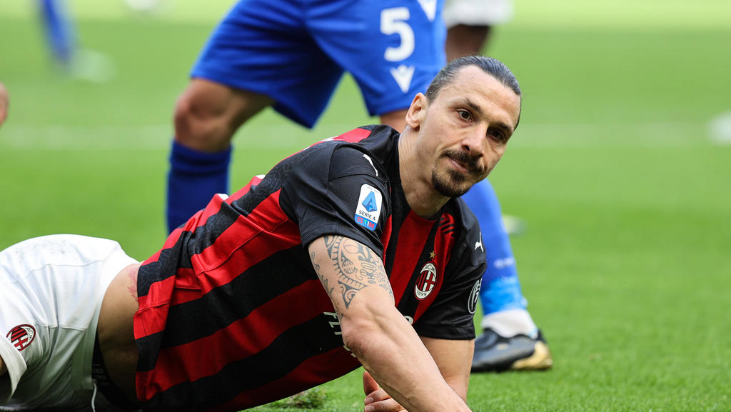 Zlatan Ibrahimovic konnte gegen Sampdoria kein Tor erzielen