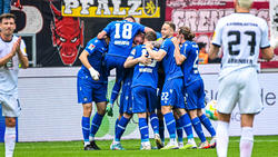 Der Karlsruher SC hat das Südwestderby gegen den 1. FC Kaiserslautern gewonnen