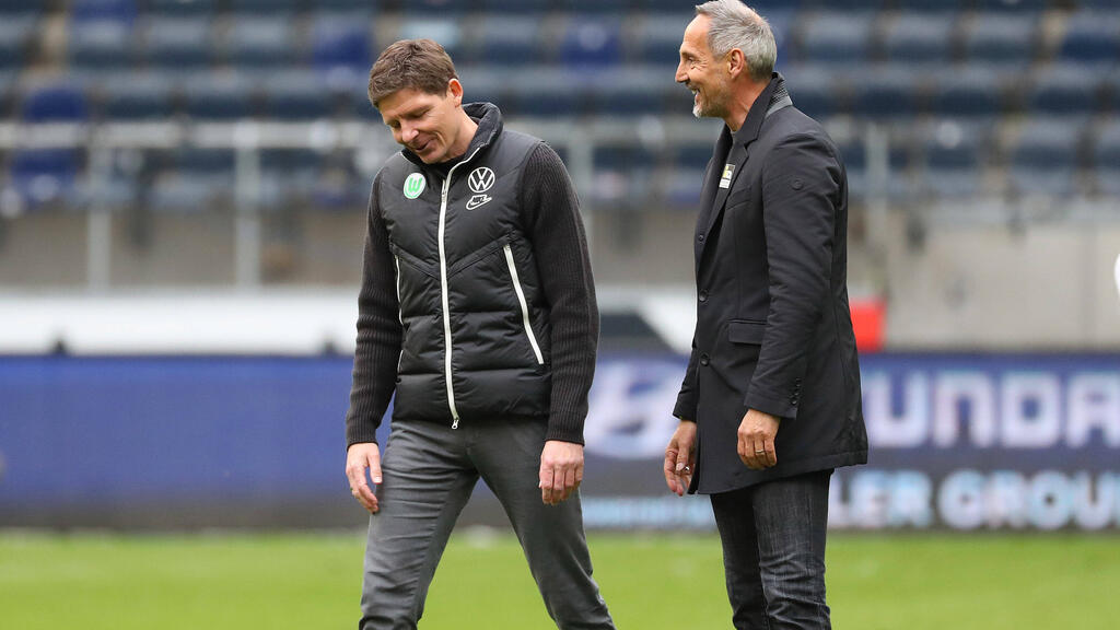 Heuert Oliver Glasner (l.) wieder in der Bundesliga an? Heuert Oliver Glasner (l.) wieder in der Bundesliga an?