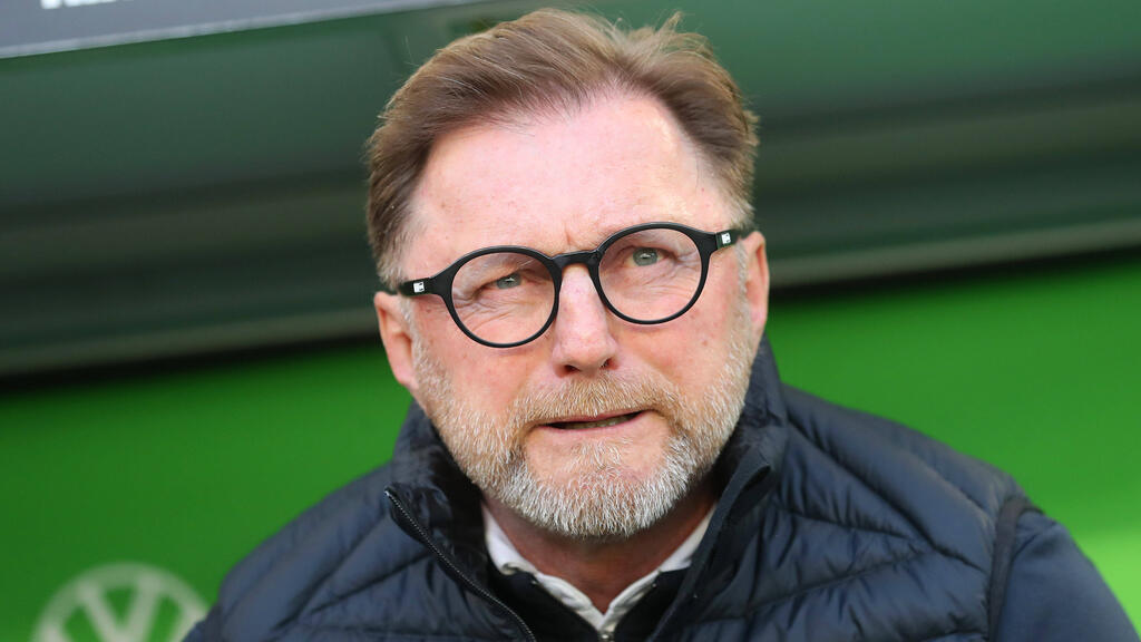 Trainer Ralph Hasenhüttl vom VfL Wolfsburg Trainer Ralph Hasenhüttl vom VfL Wolfsburg