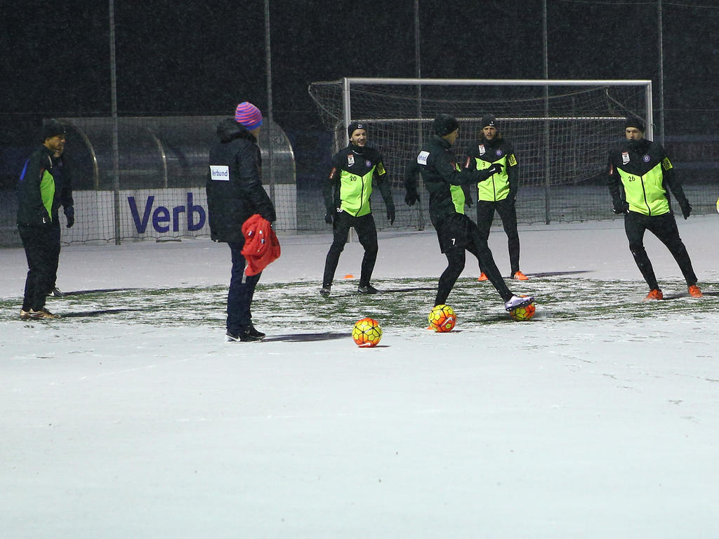 Austria Wien in der Vorbereitung im Winter 2016