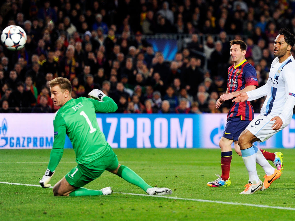 100 Mal gesehen, immer noch schön: Lionel Messi bringt Barca mit einem gefühlvollen Lupfer in Führung