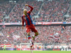 La prensa alemana cifra en seis semanas la baja de Arjen Robben por lesión. (Foto: Getty)