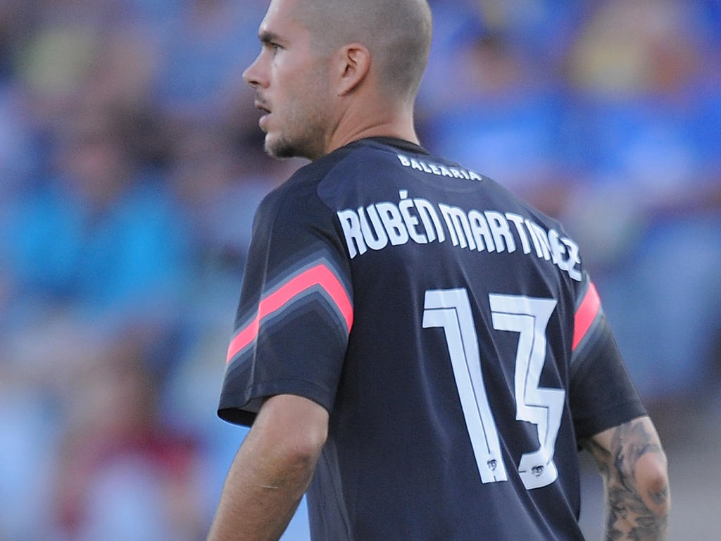 Rubén Martínez con la camiseta del Levante. (Foto: Getty)