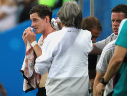 Deutschlands Sebastian Rudy musste verletzt ausgewechselt werden