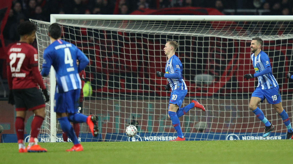 Ondrej Duda erzielte den dritten Treffer der Hertha