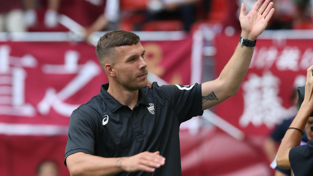 Lukas Podolski ist nicht mehr Kapitän von Vissel Kobe