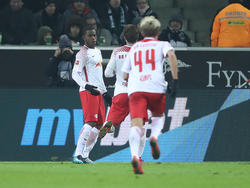 Ademola Lookman erzielte den Siegtreffer für RB Leipzig