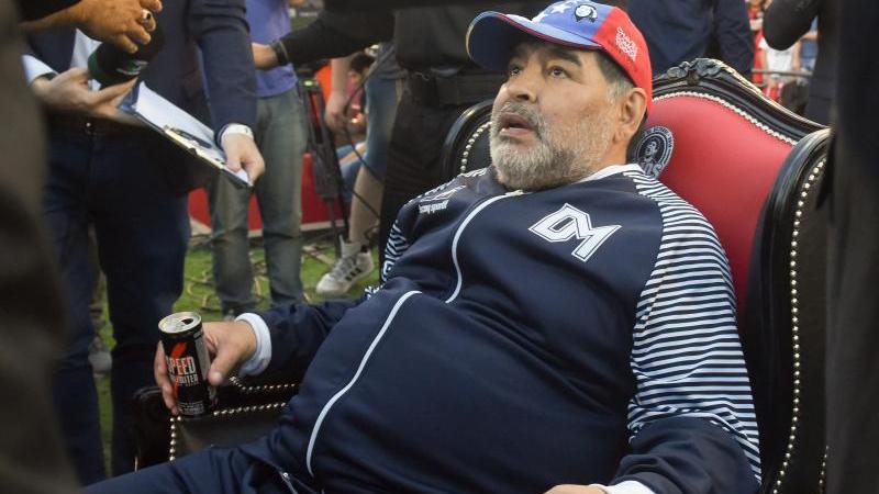 Diego Armando Maradona ist der Präsident von Dinamo Brest