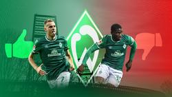 Die Neuzugänge von Werder Bremen präsentieren sich höchst unterschiedlich