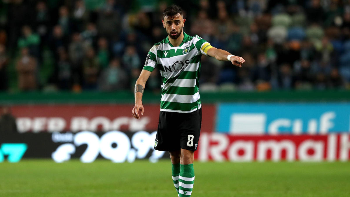 Bruno Fernandes hat bei Manchester United unterschrieben Bruno Fernandes hat bei Manchester United unterschrieben