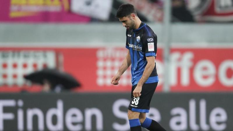Der SC Paderborn um Gerrit Holtmann steht auf dem letzten Tabellenplatz der Bundesliga