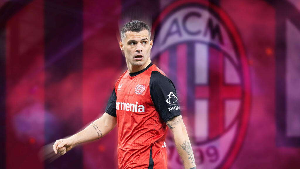 Granit Xhaka wechselt wohl nicht von Bayer Leverkusen zur AC Mailand Granit Xhaka wechselt wohl nicht von Bayer Leverkusen zur AC Mailand