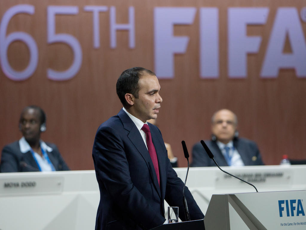 El príncipe, que recibió el apoyo de la UEFA en su batalla contra Blatter. (Foto: Getty)