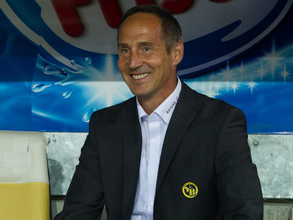 Adi Hütter hat Grund zur Freude Adi Hütter hat Grund zur Freude