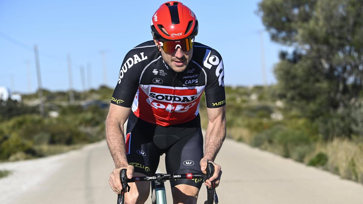 Beim Trainining mit dem Team Lotto-Soudal: John Degenkolb Beim Trainining mit dem Team Lotto-Soudal: John Degenkolb