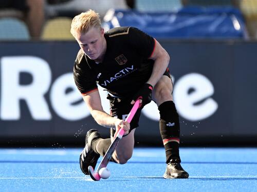 Tom Grambusch und die Hockey-Herren sind im Olympia-Qualifikationsturnier noch nicht sicher weiter