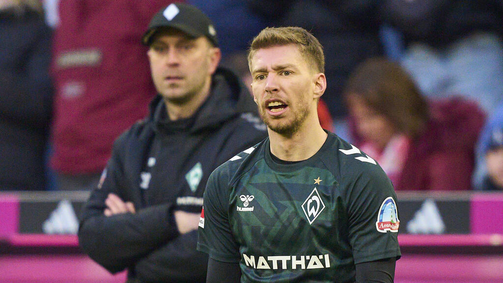 Mitchell Weiser vom SV Werder Bremen war gegen Union Berlin gefrustet Mitchell Weiser vom SV Werder Bremen war gegen Union Berlin gefrustet