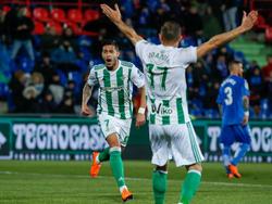 Sergio León marcó el gol de la victoria del Betis en Getafe: (Foto: Imago)