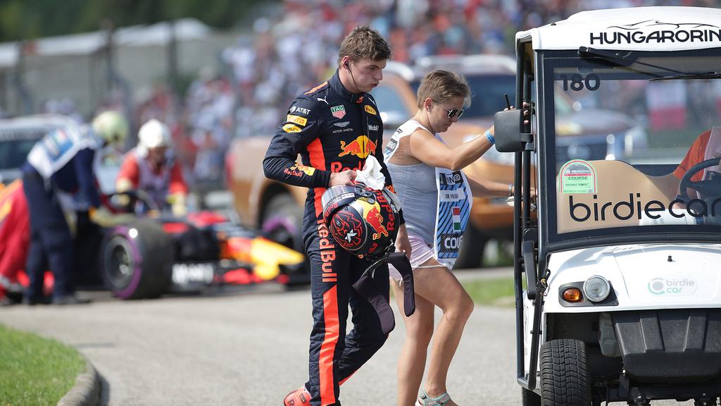 Das Rennen von Max Verstappen endete vorzeitig