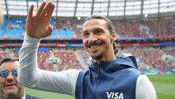 Zlatan Ibrahimovic überraschte die Nachwuchskicker