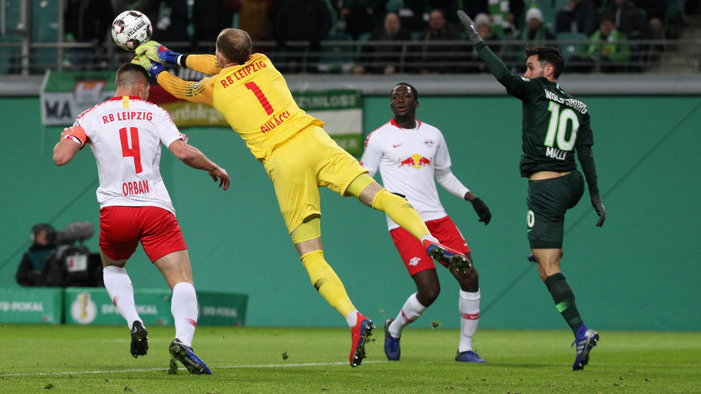 RB Leipzig steht im Viertelfinale des DFB-Pokals