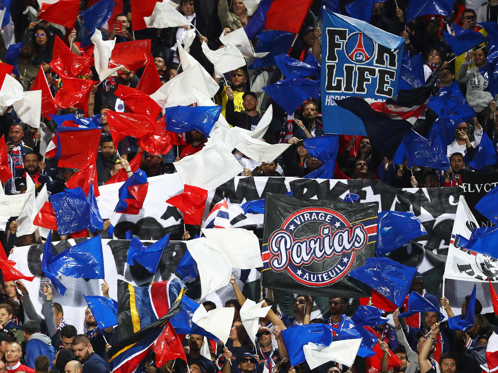Im Stade Velodrome nicht dabei: Die Anhänger von Paris Saint-Germain