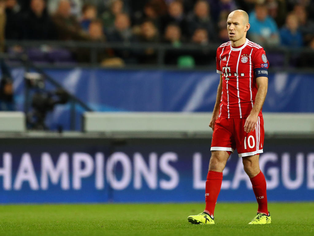 Arjen Robben musste gegen Paris Saint-Germain verletzt raus