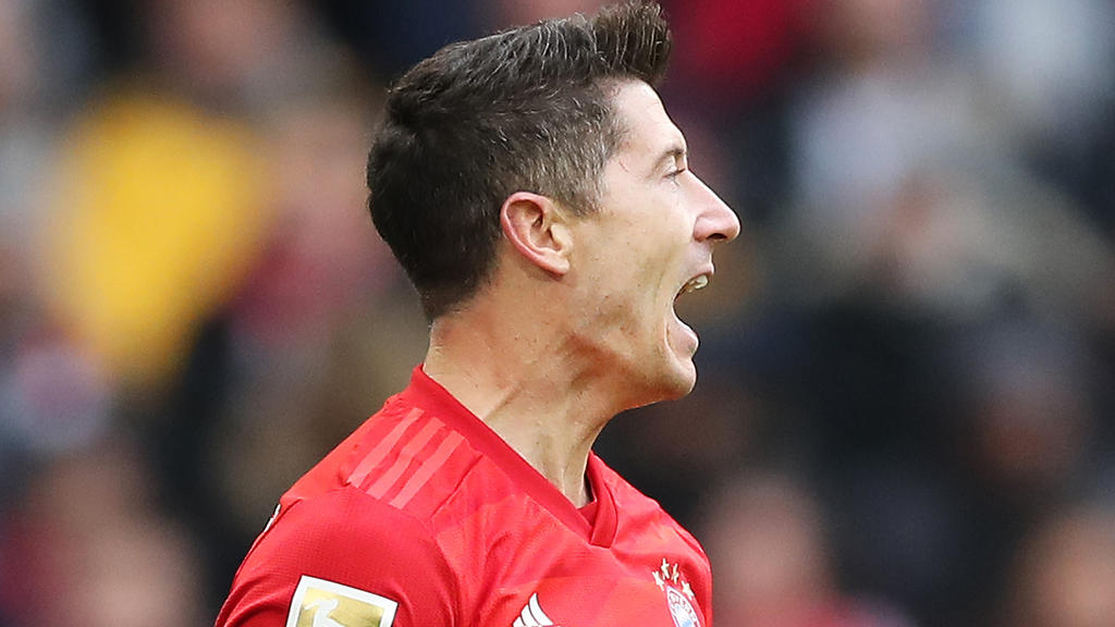 Robert Lewandowski egalisierte eine Bestmarke in der Bundesliga Robert Lewandowski egalisierte eine Bestmarke in der Bundesliga