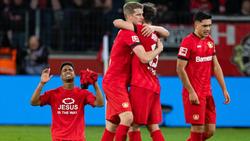 Große Erleichterung bei den Bayer-Stars über den Sieg im Topspiel