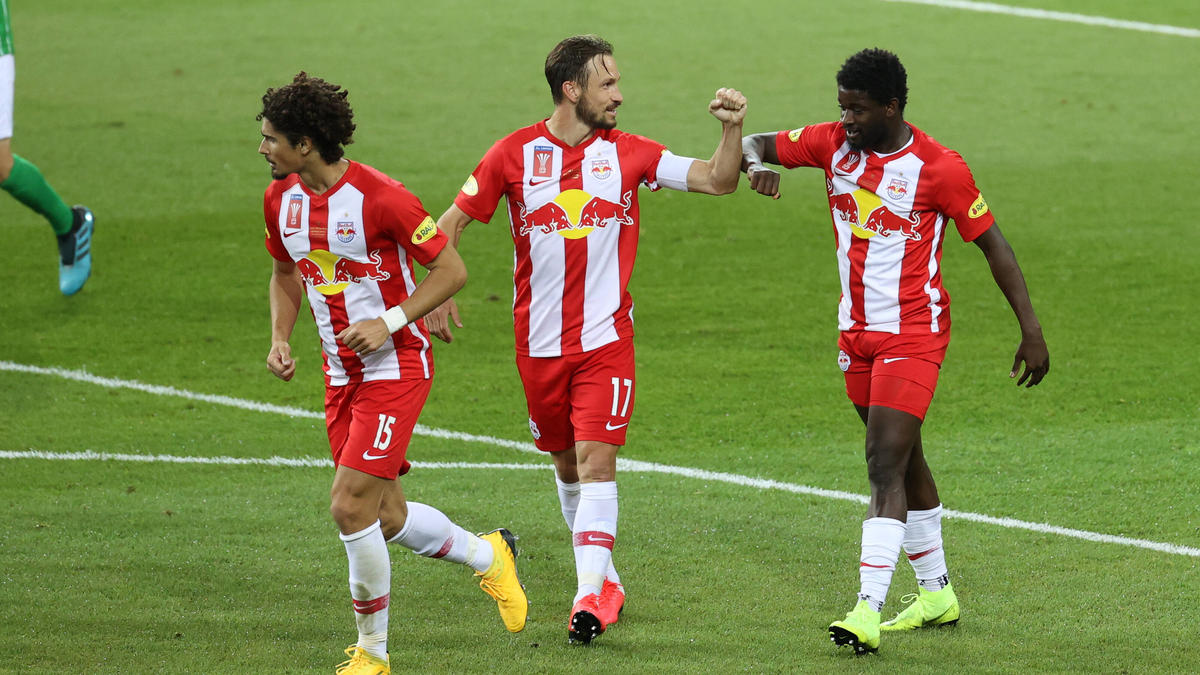 Pokalsieg für RB Salzburg Pokalsieg für RB Salzburg