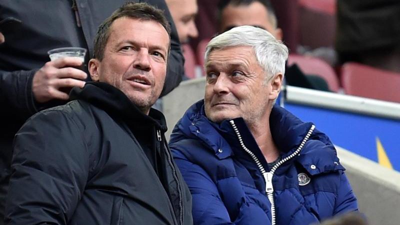 Könnte sich Lothar Matthäus gut als Bundestrainer vorstellen: Armin Veh (r) Könnte sich Lothar Matthäus gut als Bundestrainer vorstellen: Armin Veh (r)