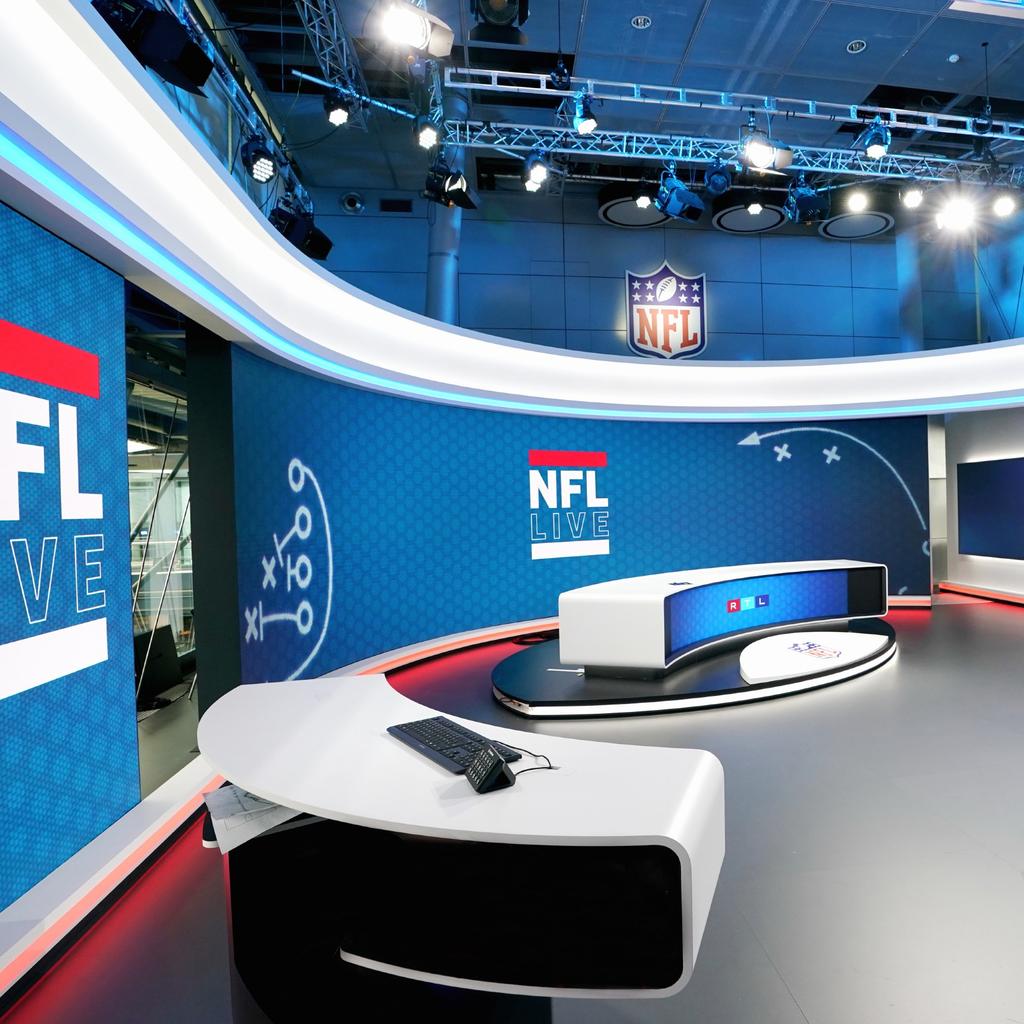 So sieht das neue NFL-Studio von RTL aus