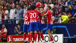 Atlético setzte sich gegen Rotterdam durch