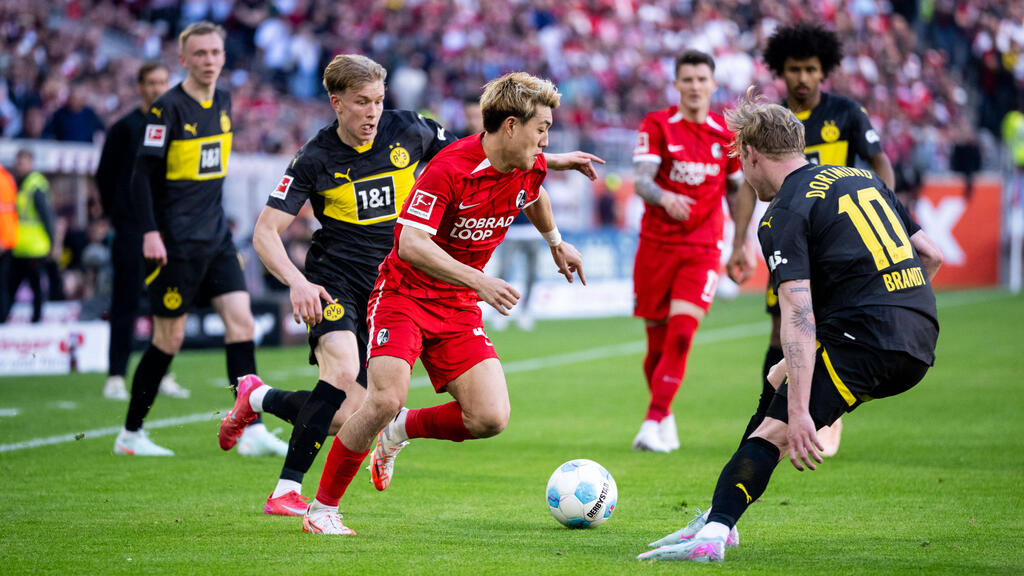 Ritsu Doan (M.) steht auf der Beobachtungsliste des BVB Ritsu Doan (M.) steht auf der Beobachtungsliste des BVB