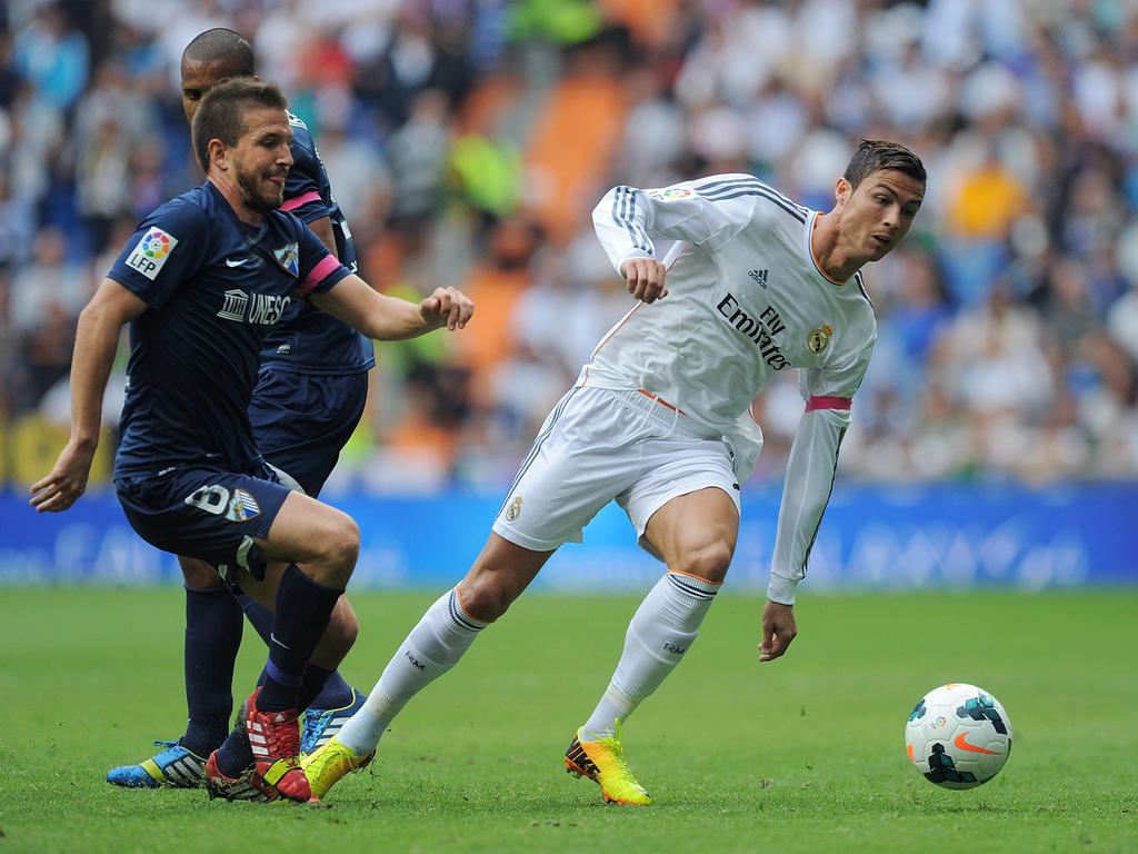 Cristiano Ronaldo (r.) erzielte den 2:0-Endstand
