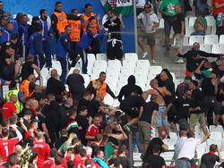 Die ungarischen Fans sorgten für Aufregung in Marseille