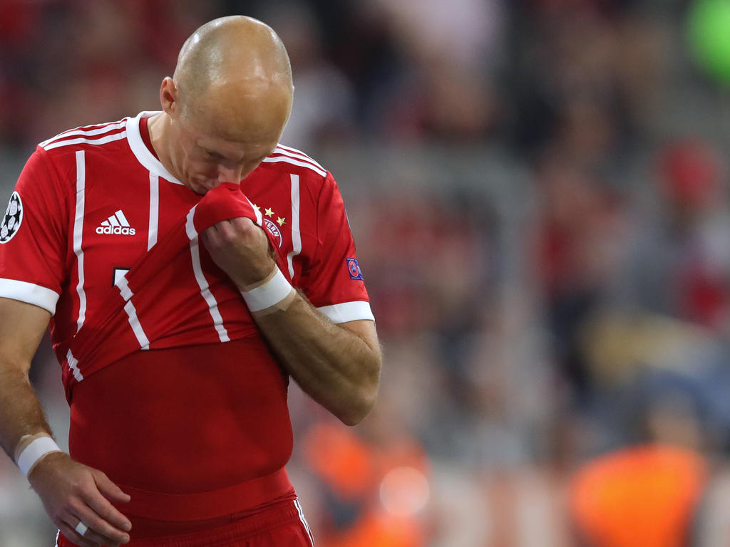 Arjen Robben gehört nicht zum CL-Kader der Bayern