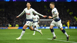 El coreano Son marcó el único tanto de los 'Spurs'. (Foto: Getty)