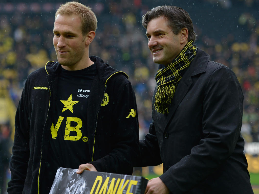 Florian Kringe (l.) war jahrelang für Dortmund am Ball